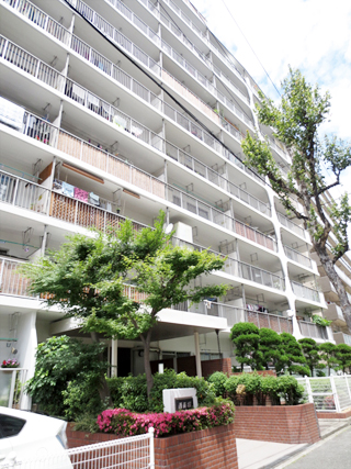 西長堀ビューハイツ外観