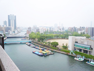 抜け感のある眺望