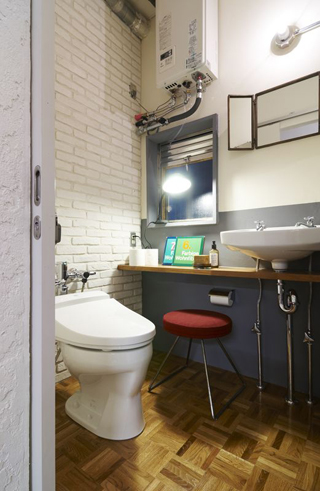 A&Cショウルームのトイレ